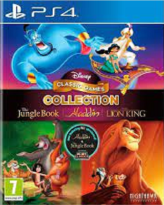 collection Disney roi lion/Aladdin/ livre de la jungle ps4