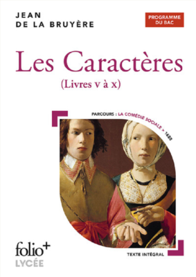 LES CARACTERES - BAC 2023 - LIVRES V A X de LA BRUYERE JEAN DE
