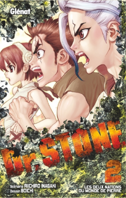 DR. STONE - TOME 02 - LES DEUX NATIONS DU MONDE DE PIERRE de INAGAKI/BOICHI